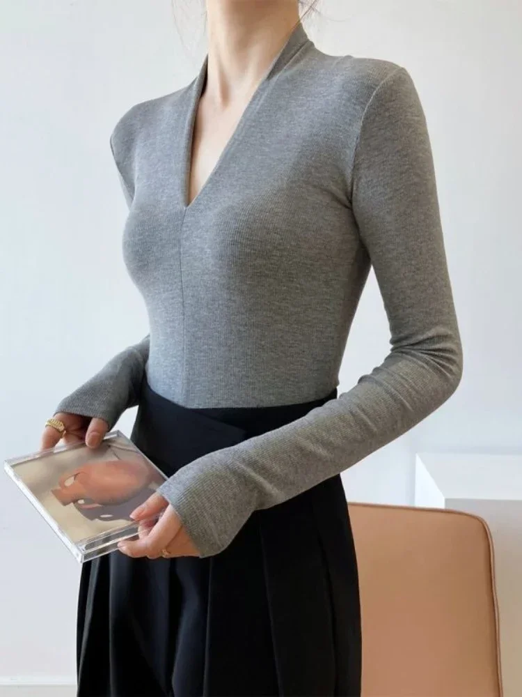 Women Top Fashion - Camicette Eleganti da Donna con Scollo