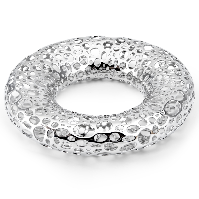 Women'S Fashion Website - IVOG Bracciale rigido color oro giallo