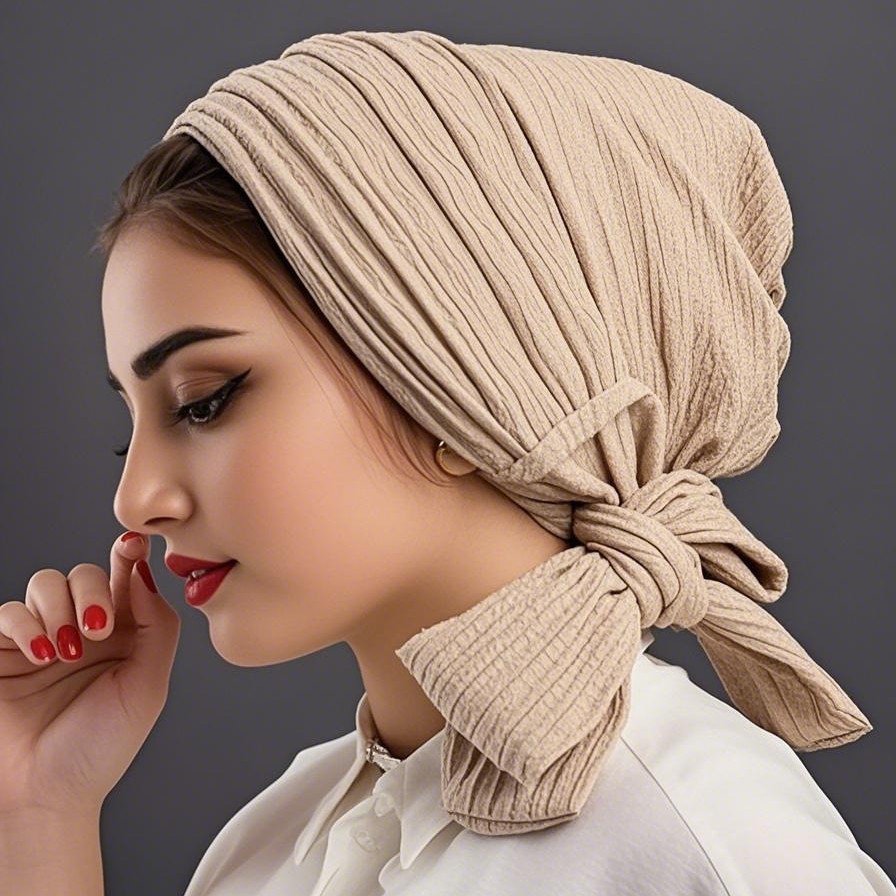 Women'S Fashion Day - Cappello turbante con nodo a molla