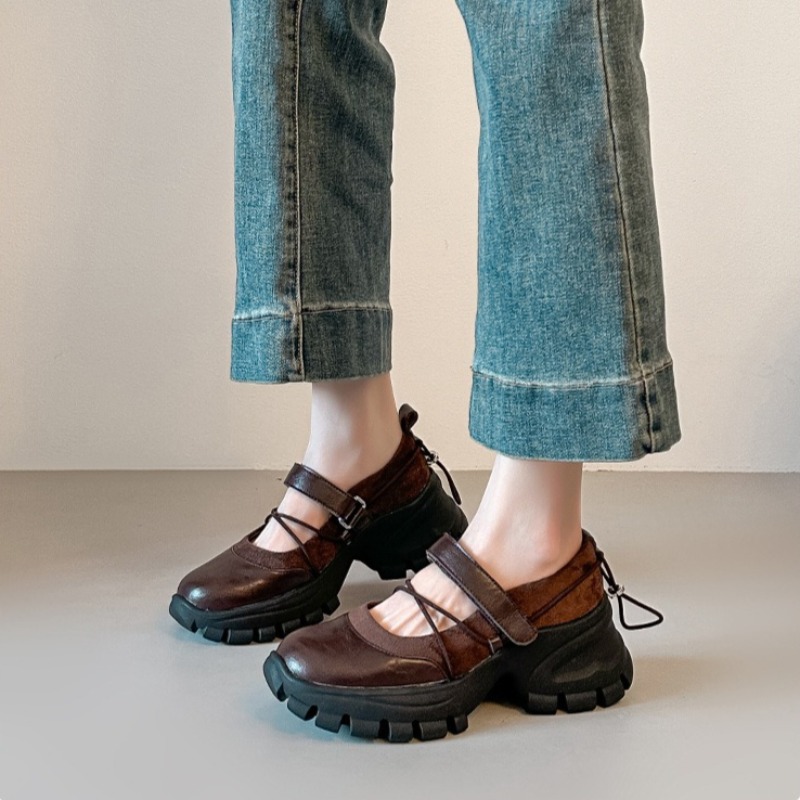 Women'S Fashion Footwear - Nuove Scarpe Retrò Mary Jane, Sneakers