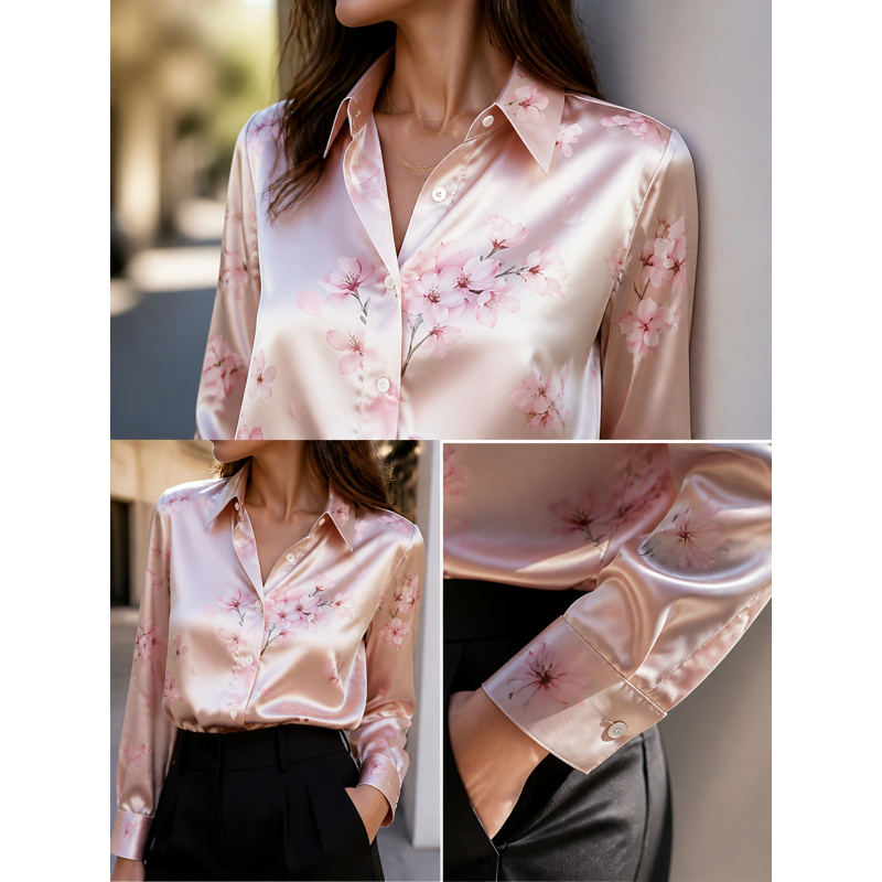 Women Top Fashion - Camicia Elegante da Donna con Colletto