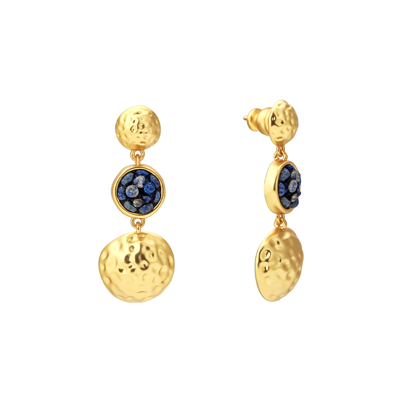 Women'S Fashion Website - IVOG Versatile orecchino in ottone per
