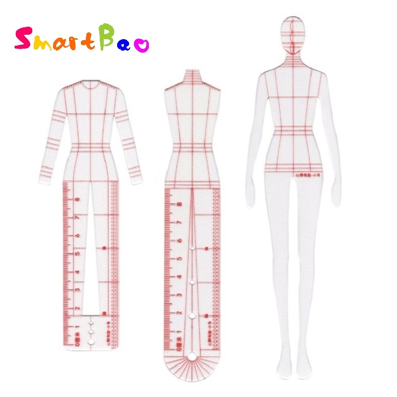 Women Fashion Figure Template - Modello di disegno della figura del