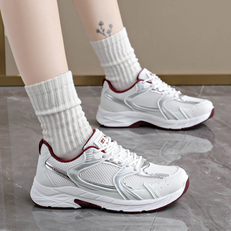Women'S Fashion Tennis Shoes - Sneakers con plateau da donna, traspiranti,