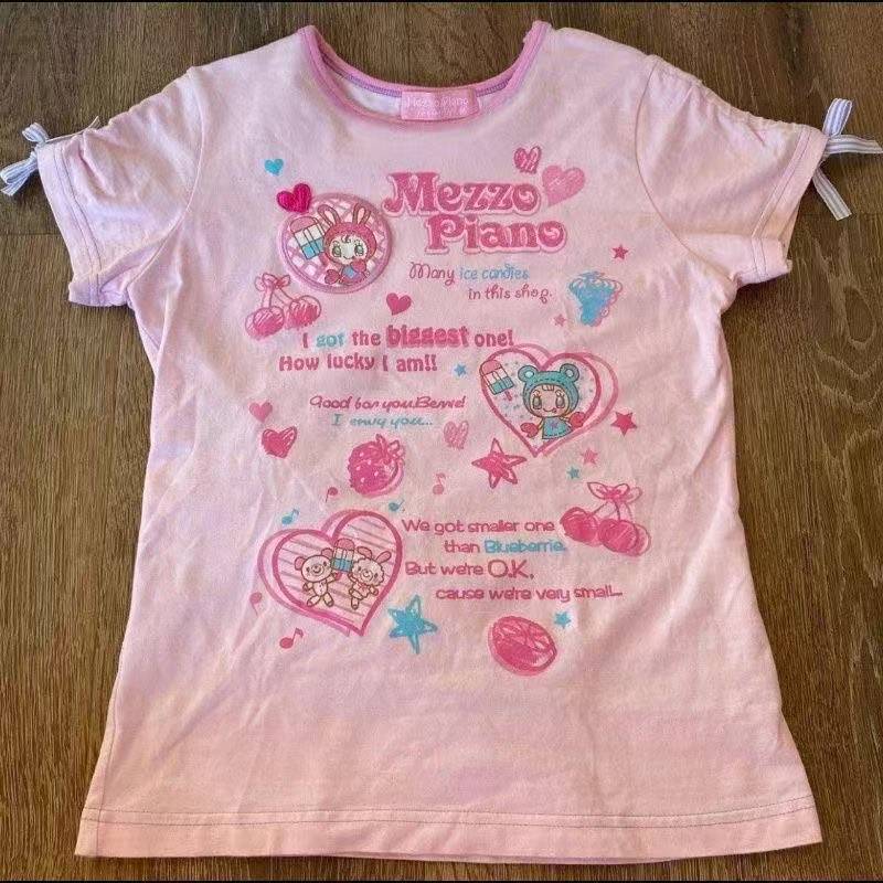 T-shirt vintage kawaii a manic - Women Top Fashion recensione e prezzo