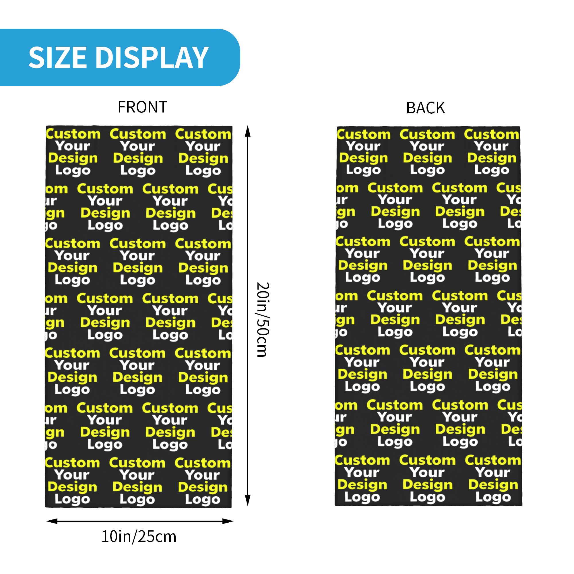 Bandana Personalizzata con Log - Women Fashion Logo Design recensione e prezzo