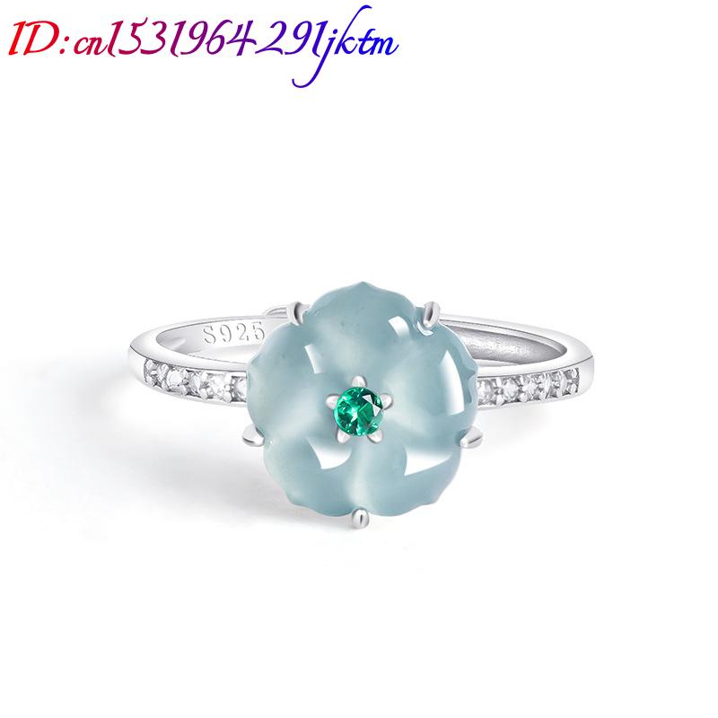Anelli con Fiori in Giadeite B - Women'S Fashion Gifts recensione e prezzo