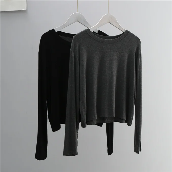 Maglietta a Maniche Lunghe in  - Women Top Fashion recensione e prezzo