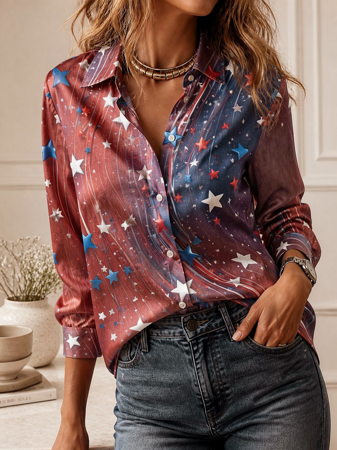 Elegante Top a Maniche Lunghe  - Women Top Fashion recensione e prezzo