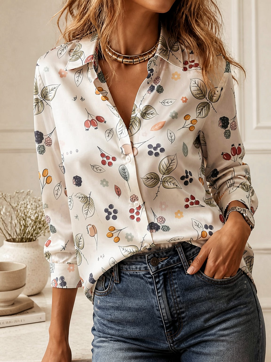 Elegante Top a Maniche Lunghe  - Women Top Fashion recensione e prezzo