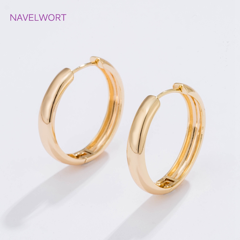 Orecchini a cerchio placcati i - Women'S Fashion Earrings recensione e prezzo