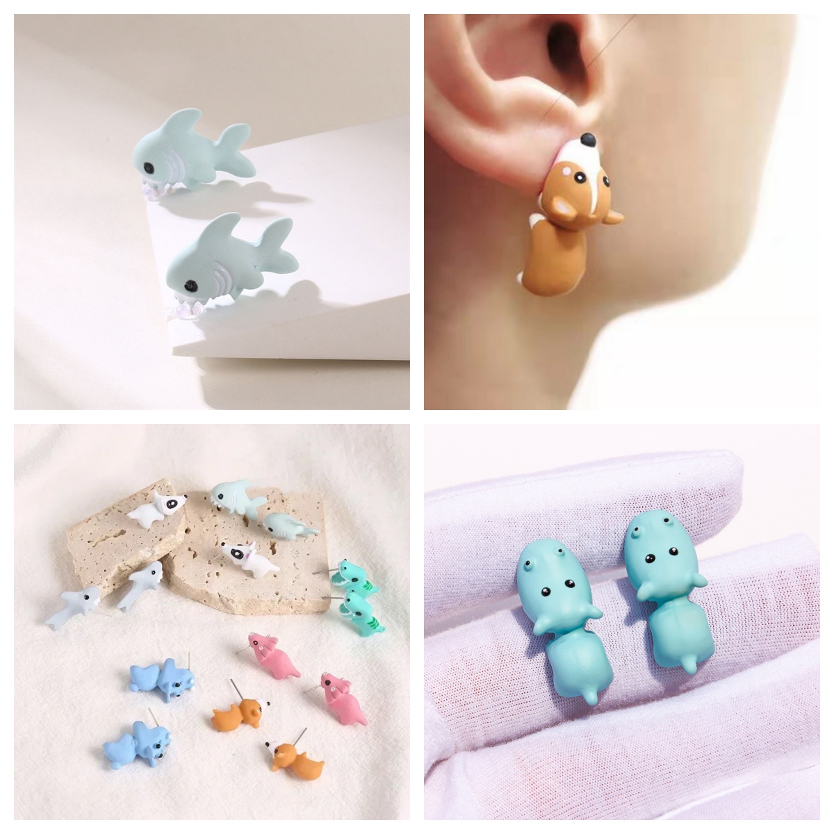 Orecchini in resina a forma di - Women'S Fashion Earrings recensione e prezzo