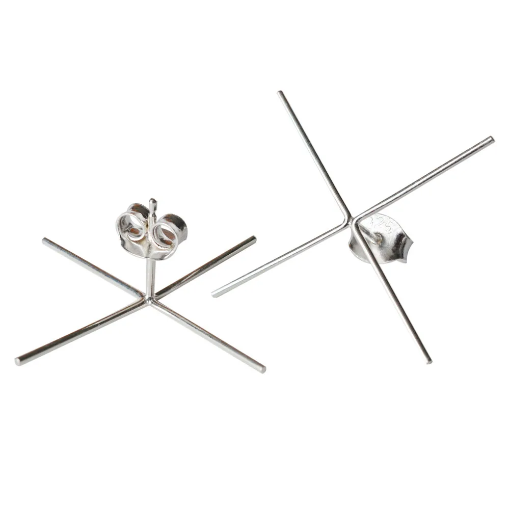 Orecchini a bottone in argento - Women'S Fashion Earrings recensione e prezzo
