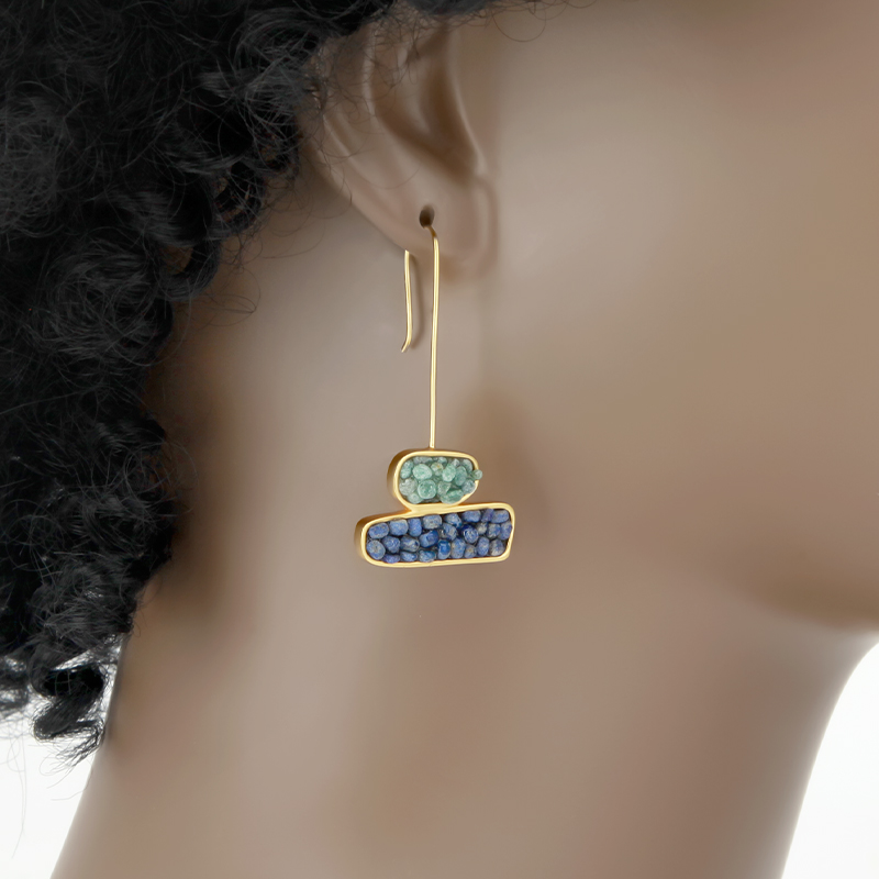 IVOG Orecchini in pietra semip - Women'S Fashion Website recensione e prezzo
