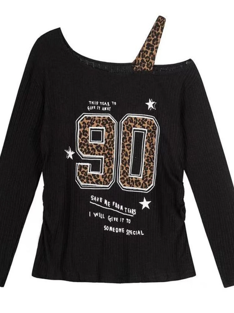 T-Shirt con Stampa Leopardata  - Women Top Fashion recensione e prezzo