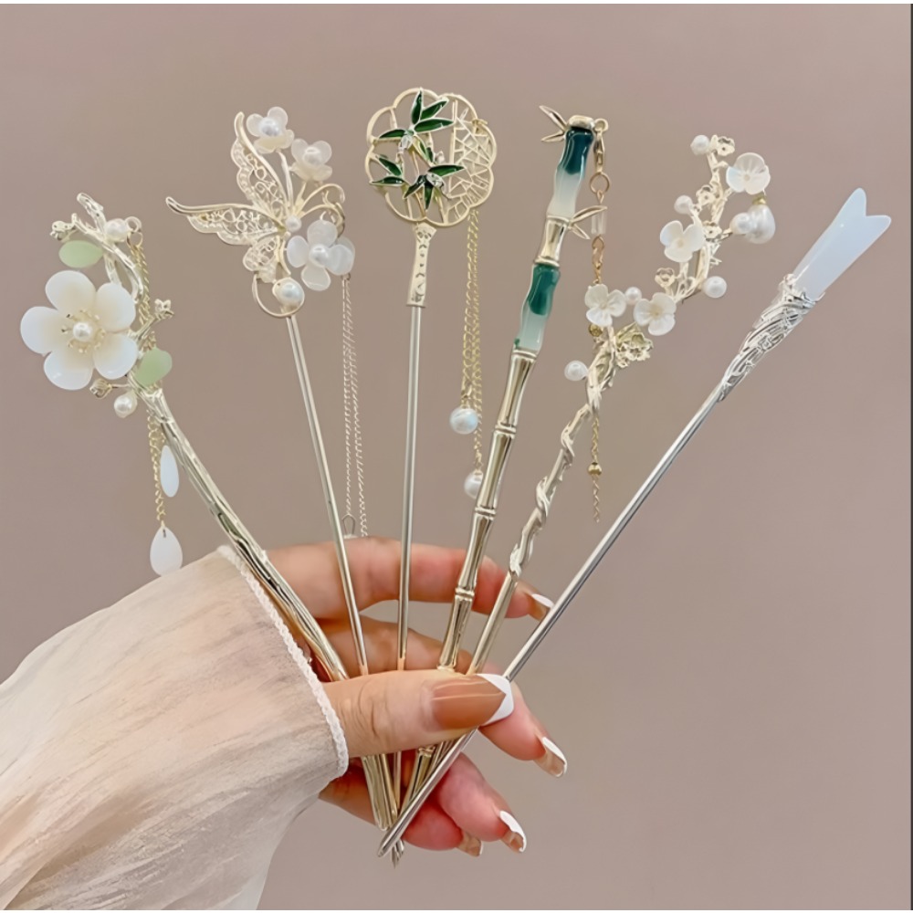 1/6 pz Elegante forcina per ca - Women Fashion Hair Style recensione e prezzo