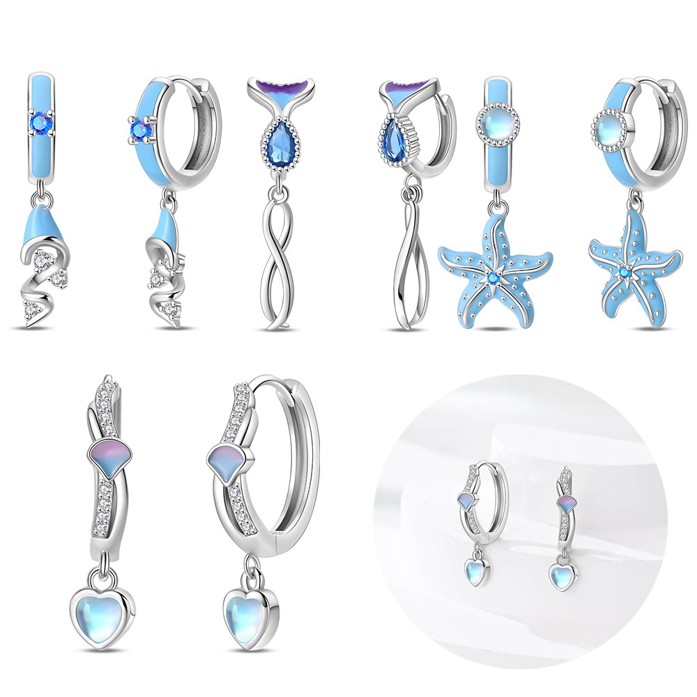 Colori argento Orecchini stell - Women'S Fashion Website recensione e prezzo