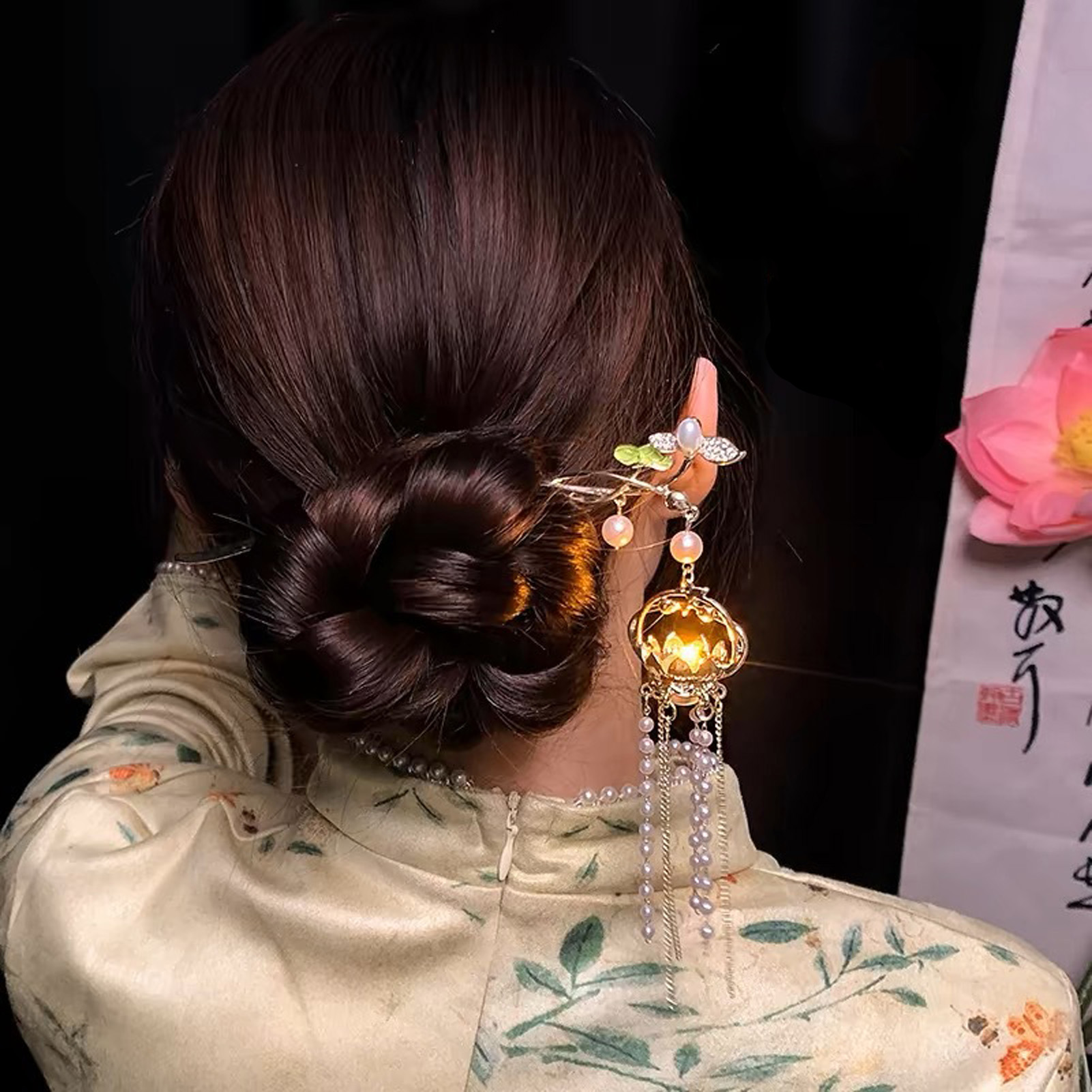 Forcina fiore luminoso per don - Women Fashion Hair Style recensione e prezzo