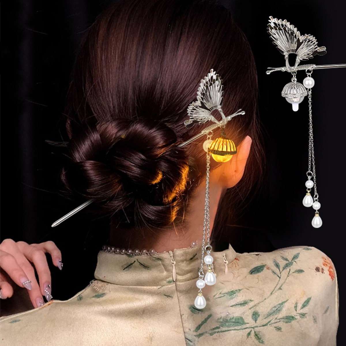 Forcina fiore luminoso per don - Women Fashion Hair Style recensione e prezzo