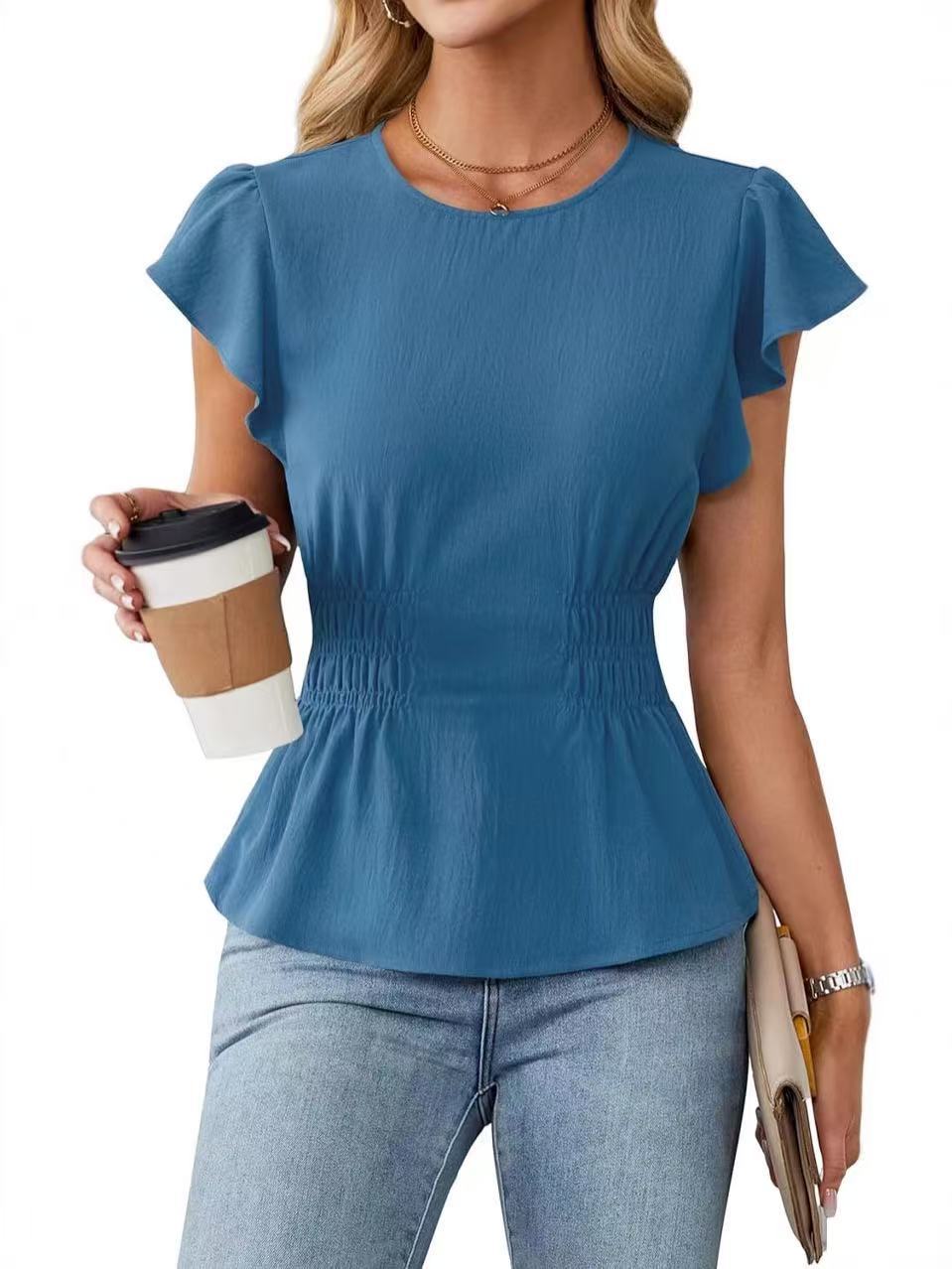 Camicetta da donna con volant  - Women Top Fashion recensione e prezzo