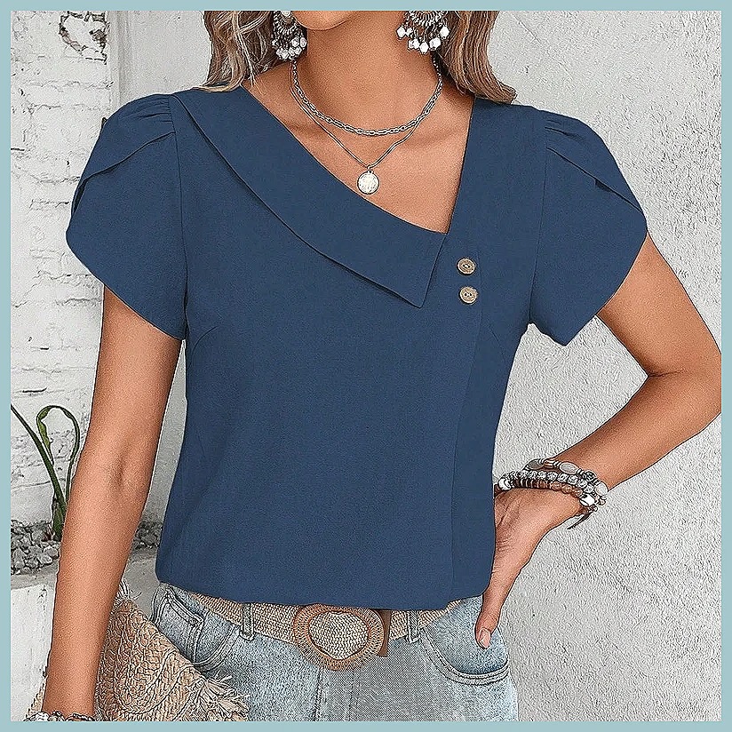 Camicetta Estiva Vintage 2024  - Women Top Fashion recensione e prezzo